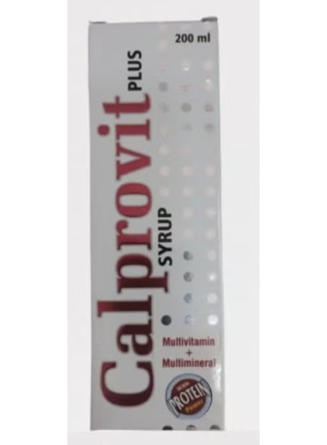 CALPROVIT PLUS SYRUP 200 ML